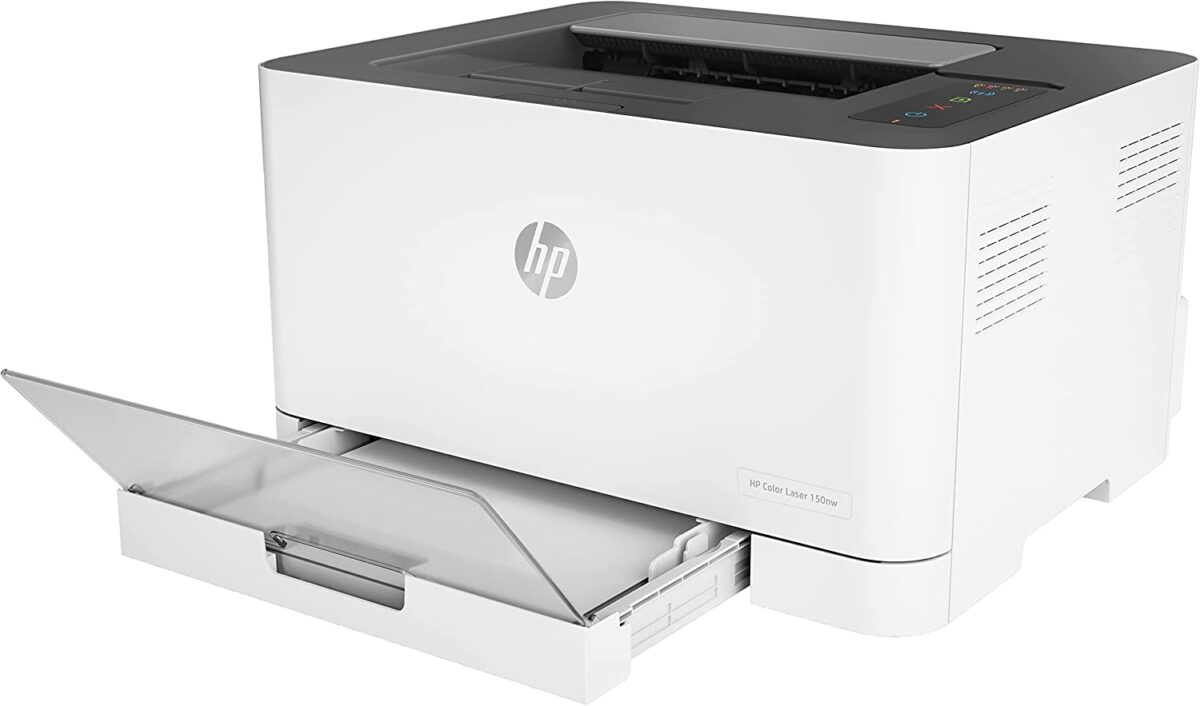HP Color Laser 150nw  Wireless Laser Printer - Image 3
