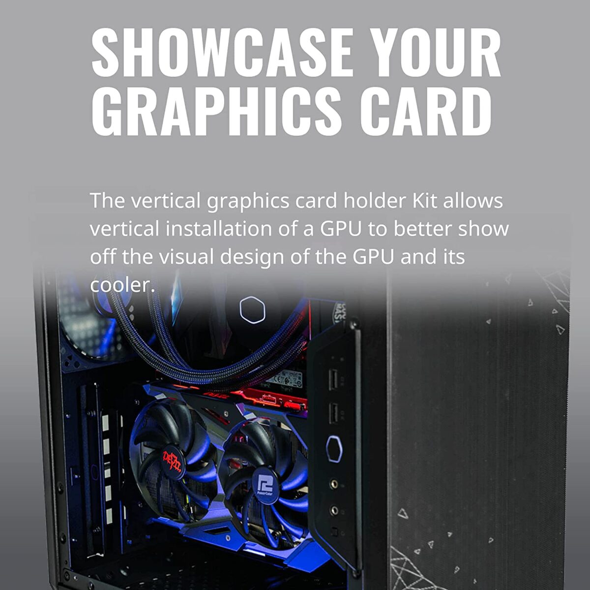 Cooler Master ARGB 3-Pin GPU Support Bracket - Image 3