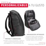 HP OMEN Transceptor 15.6-inch Backpack, black - Image 10