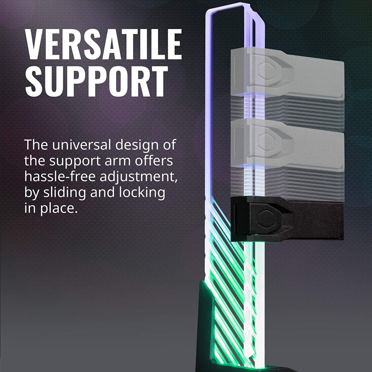 Cooler Master ARGB 3-Pin GPU Support Bracket - Image 4