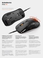 SteelSeries Rival 710 Gaming Mouse - 16,000 CPI TrueMove3 "OPENBOX" - Image 7