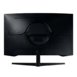 SAMSUNG 32" Odyssey G55A QHD 165Hz 1ms FreeSync Curved Gaming Monitor with HDR 10, Futuristic Design for Any Desktop, LS32AG550ENXZA