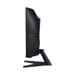 SAMSUNG 32" Odyssey G55A QHD 165Hz 1ms FreeSync Curved Gaming Monitor with HDR 10, Futuristic Design for Any Desktop, LS32AG550ENXZA