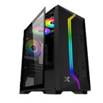 CASE XIGMATEK Gemini II BLACK 3FAN ARGB - Image 4