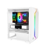 CASE XIGMATEK Gemini II Arctic WHITE 3FAN RGB - Image 4