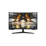 SAMSUNG 32” Odyssey G5 Gaming Monitor, WQHD (2560x1440), 144Hz, Curved, 1ms, HDMI, Display Port, AMD FreeSync Premium, HDR10, LC32G55TQWNXZA, Black