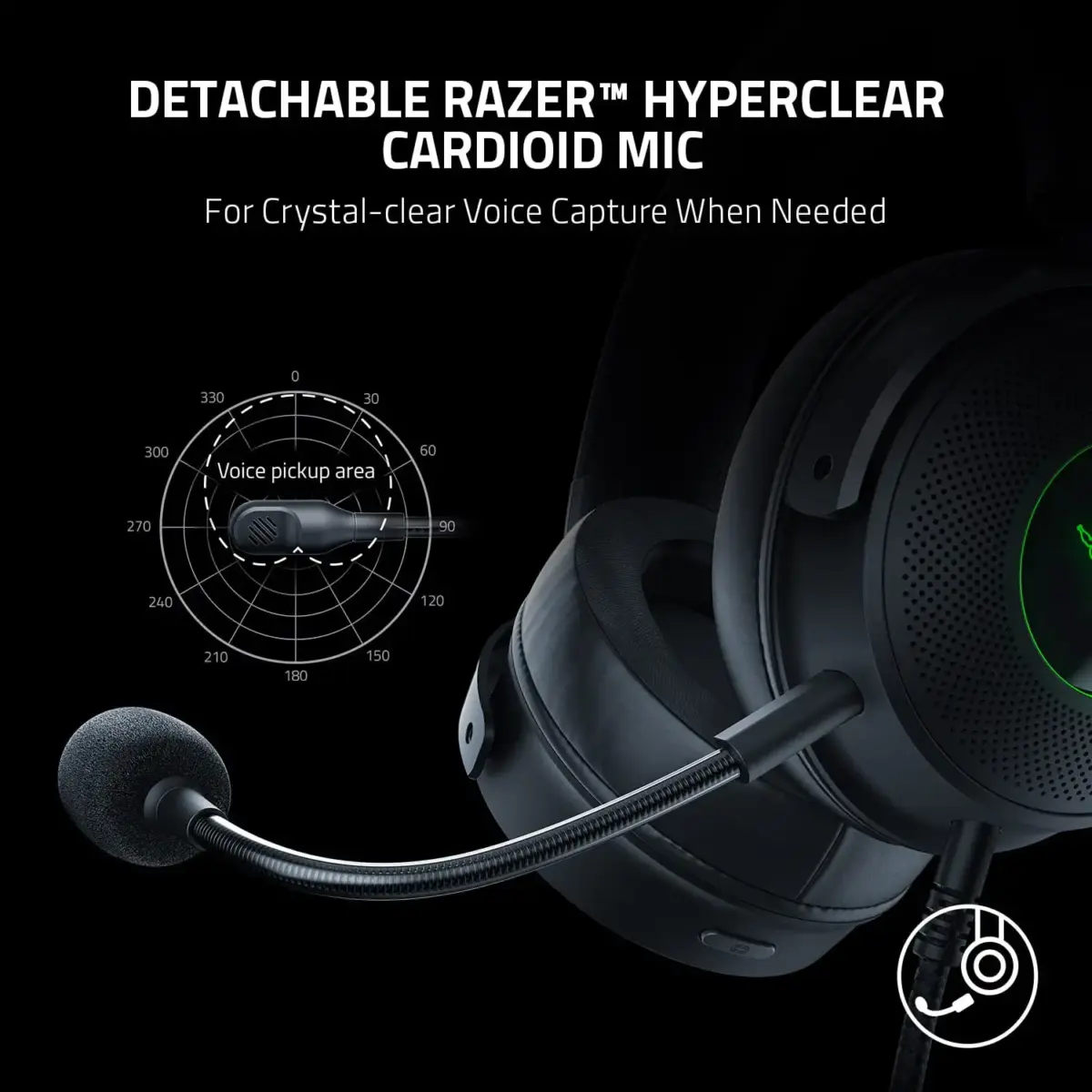 Razer Kraken V3   USB Gaming Headset - Image 6