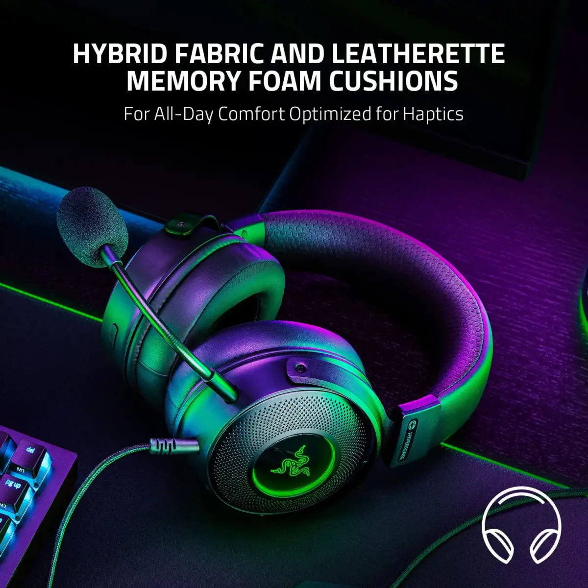 Razer Kraken V3   USB Gaming Headset - Image 7