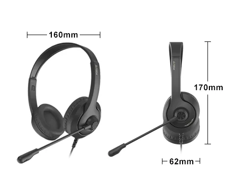 A4TECH FSTYLER USB HEADPHONE GREY FH100U - Image 2