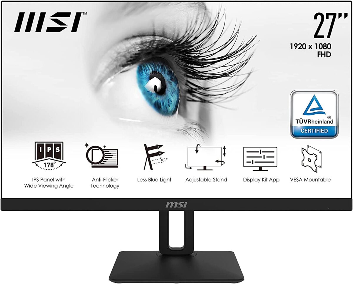 MSI PRO MP271P 27''  Adjustable, FHD 75Hz - Image 10