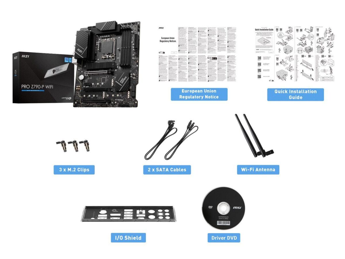 MSI PRO Z790-P WIFI LGA 1700 Intel DDR5 ATX - Image 3