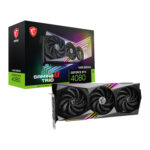 MSI GeForce RTX 4080 16GB GAMING X TRIO Graphics Card