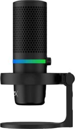 HyperX DuoCast - USB Microphone (Black) - RGB Lighting - Image 2