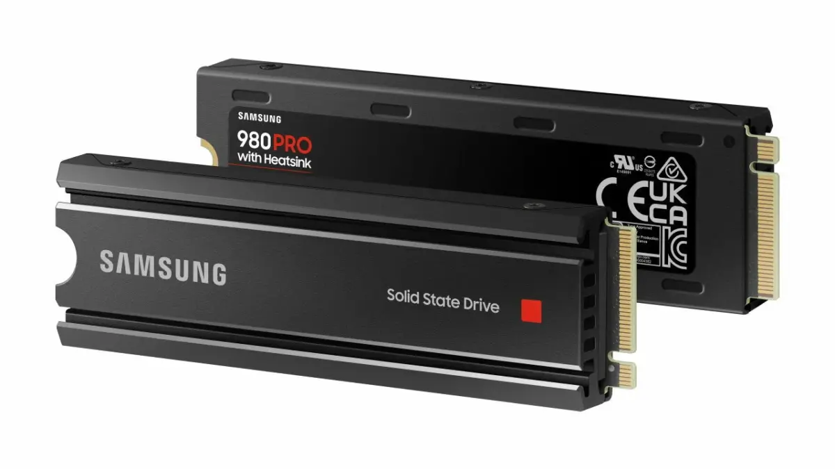 SAMSUNG 980 PRO 1TB NVME M.2 7000MB/s with Heatsink - Image 2