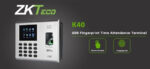 ZKTECO K40 PRO FINGERPRINT TIME ATTENDANCE TERMINAL - Image 3
