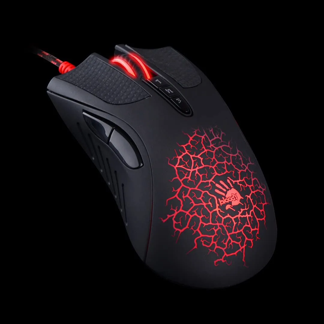 6142wJIvypL._AC_SL1080_ A4TECH BLOODY A90 LIGHT STRIKE RGB OPTICAL SWITCH GAMING WIRED MOUSE - Image 1