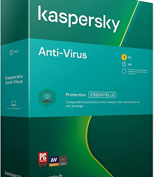 Kaspersky Anti-Virus 1 YEAR 2 USERS