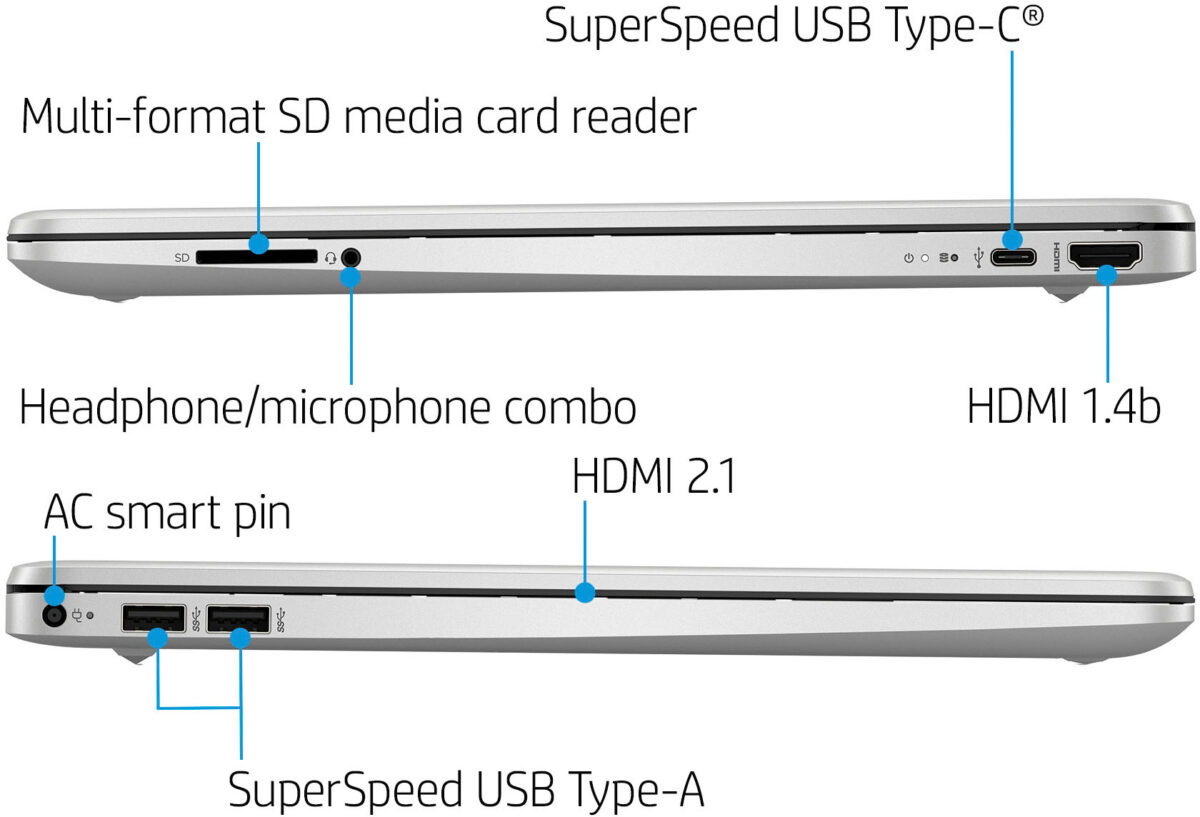 HP I5 11TH 12GB RAM 256SSD 15.6 TOUCH WIN 11 NEW - Image 5
