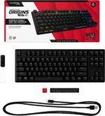 HyperX Alloy Origins Core PBT - TKL Mechanical Gaming Keyboard, PBT Keycaps, RGB lighting, Compact, Aluminum Body, Customizable with HyperX NGENUITY, Onboard Memory - HyperX Linear Red Switch - Image 12