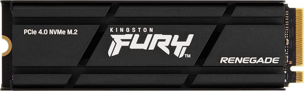 Kingston Fury Renegade 2TB PCIe Gen 4.0 NVMe M.2 Internal Gaming SSD with Heat Sink | PS5 Ready | Up to 7300MB/s - Image 3