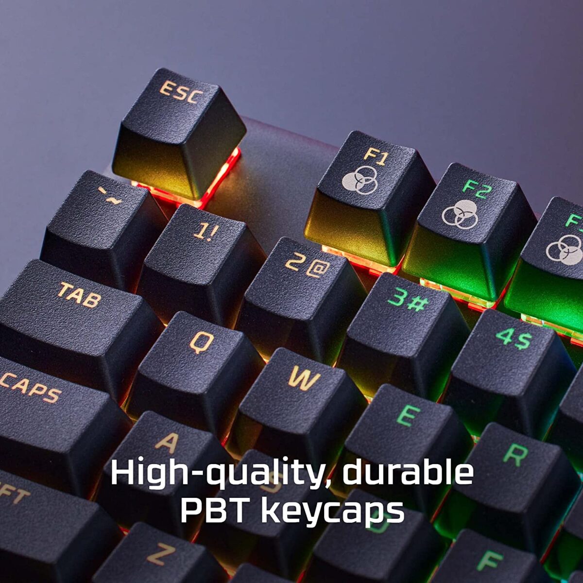 HyperX Alloy Origins Core PBT - TKL Mechanical Gaming Keyboard, PBT Keycaps, RGB lighting, Compact, Aluminum Body, Customizable with HyperX NGENUITY, Onboard Memory - HyperX Linear Red Switch - Image 6
