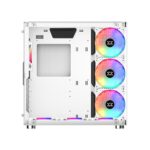 XIGMATEK AQUARIUS PLUS ARCTIC WHITE 7FANS RGB CASE - Image 5