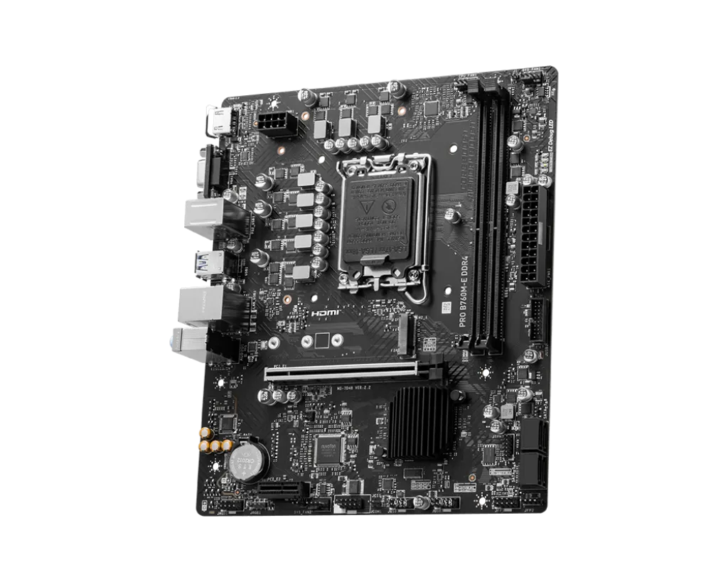 MSI PRO B760M-E DDR4 MOTHERBOARD - Image 5