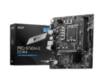 MSI PRO B760M-E DDR4 MOTHERBOARD