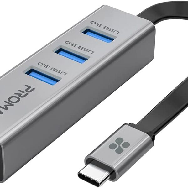 Promate USB-C to Ethernet Adapter Hub GigaHub-C