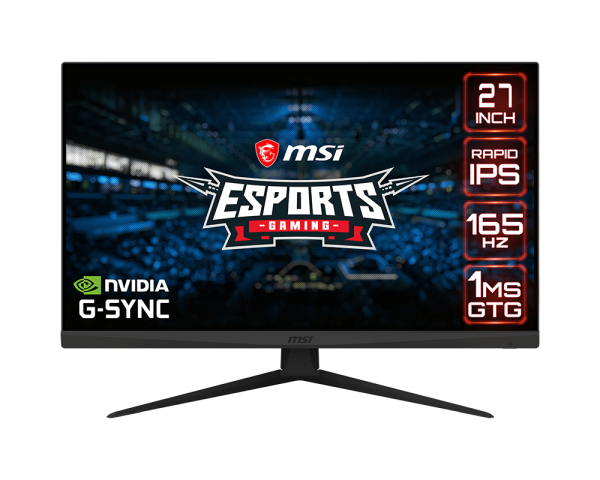 600 MSI OPTIX G273QF 27" 2K IPS165HZ GAMING MONITOR - Image 1