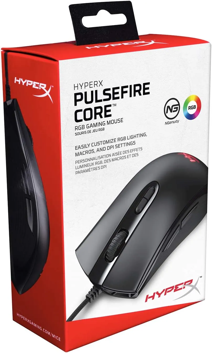HyperX Pulsefire Core RGB Gaming Mouse 6,200DP - Image 3