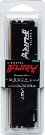 RAM HYEPRX FURY 32GB 5600 DDR5 BLACK DESKTOP - Image 4