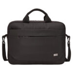 CASE LOGIC ADVANTAGE LAPTOP ATTACHE BAG 14" BLACK - Image 2