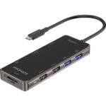 Promate PrimeHub-Go Compact Multiport USB-C Hub with 100W Power 9IN1 - Image 6