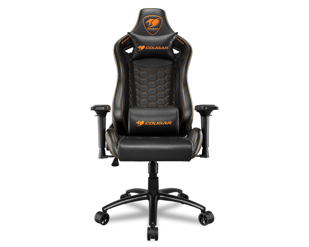 b01 COUGAR OUTRIDER S BLACK GAMING CHAIR - Image 1