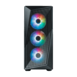 COOLER MASTER CMP 520 ARGB ATX BLACK CASE - Image 4