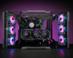 COOLER MASTER MASTEFRAME 700 CUSTOME TEST OPEN-AIR ATX BLACK CASE
