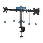 M052 Dual Screen  Monitor Stand Height Adjustable - Image 5