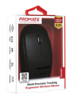 PROMATE HOVER ERGONOMIC WIRELESS MOUSE BLACK - Image 2