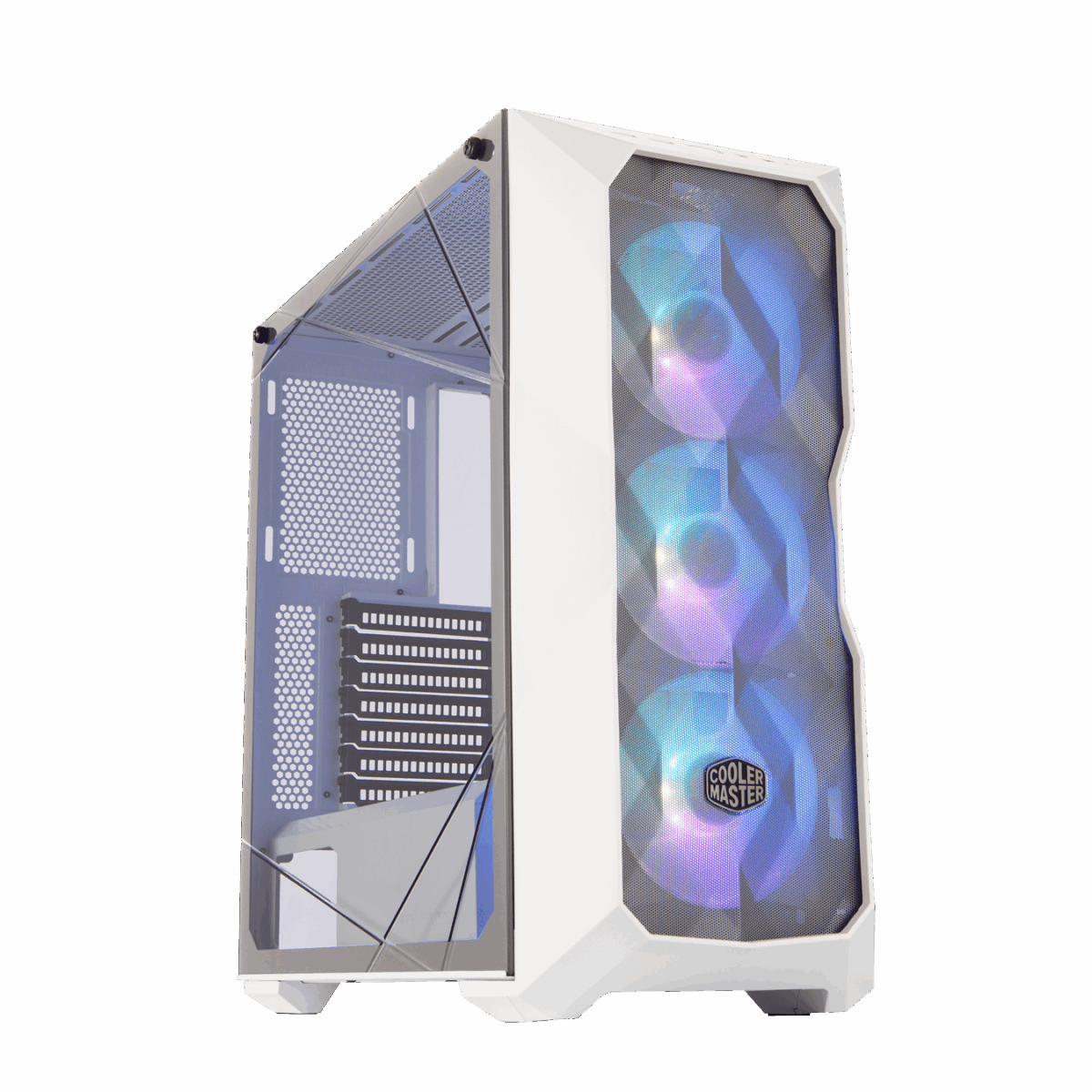 COOLER MASTER MASTERBOX TD500 WITH POLYGONAL MESH FRONT PANEL - Image 2