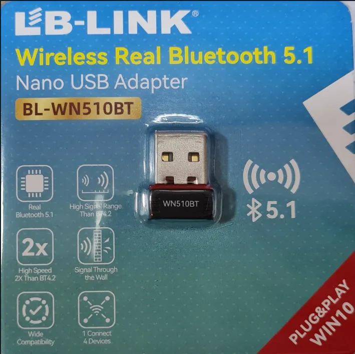 LBLINK USB BLUETOOTH ADAPTER 5.1 BL-WN510BT - Image 1