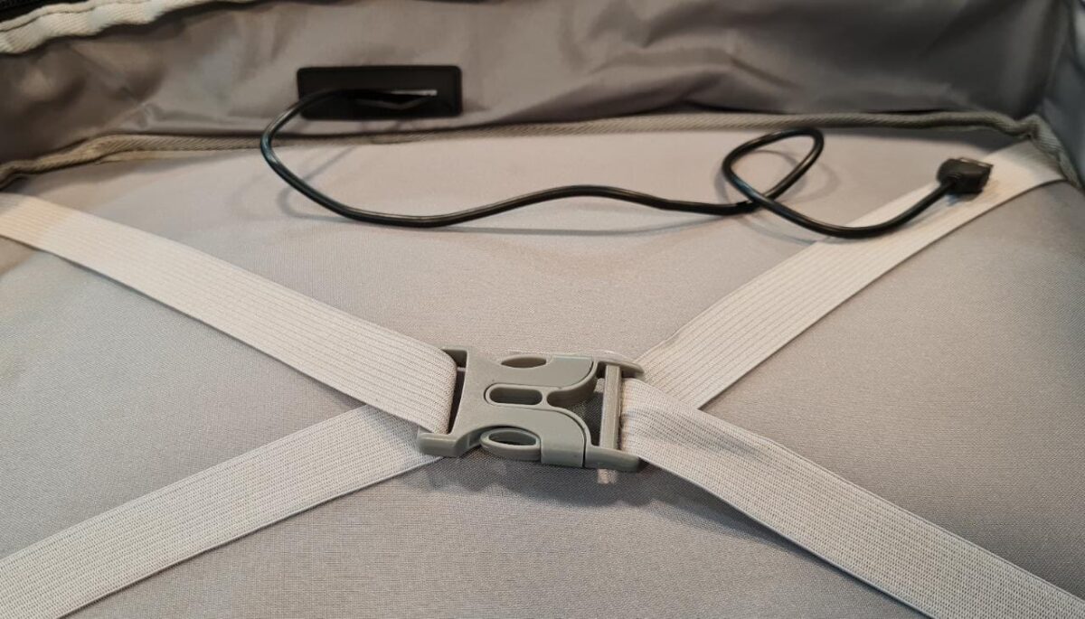 FOPATI WATERPROOF BACKPACK 17.3″ BLACK - Image 3