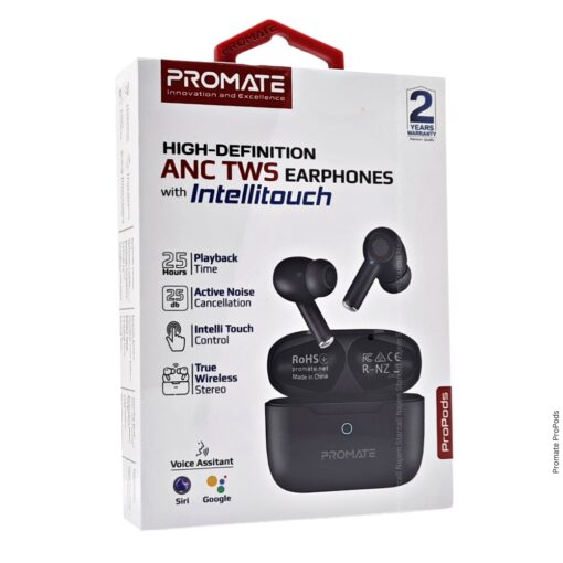 Promate-ProPods-ANC-TWS-Earbuds-2-510x510 Promate ProPods ANC TWS Earbuds - Image 1