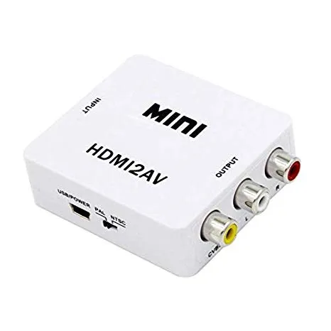 HD VIDEO CONVERTER HDMI TO AV FHD 1080P FOR DVR/RECEIVER