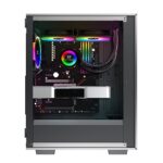 XIGMATEK LUX A SHADOW METAL GREY 4FANS RGB GALAXY II CASE - Image 3
