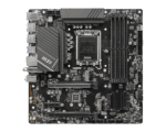 MSI PRO B760M-A WiFi ProSeries Motherboard (Supports 12th/13th/14th Gen Intel Processors, LGA 1700, DDR5, PCIe 4.0, M.2, 2.5Gbps LAN, USB 3.2 Gen2, HDMI/DP, Wi-Fi 6E, Bluetooth 5.3, mATX) - Image 4