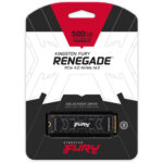 KINGSTON FURY RENEGADE 500GB PCIE GEN 4.0 NVME 7300 MB/s