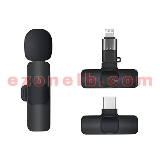 MICROPHONE K8 WIRELESS FOR IPHONE AND SAMSUNG TYPE-C