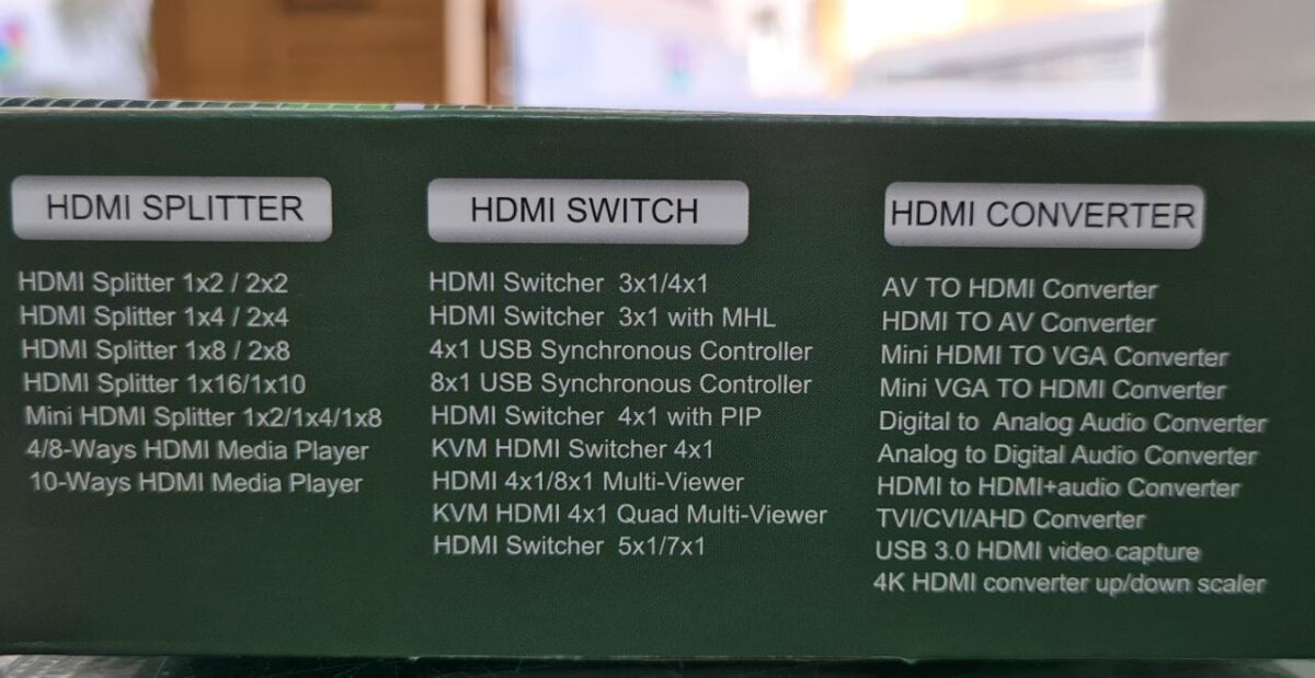 HDMI EXTENDER 120METER 4K (TRANSMITTER,RECEIVER) - Image 3