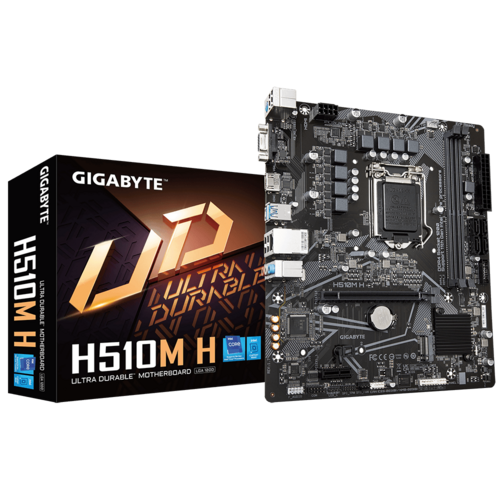 500 GIGABYTE H510M H (REV 1.7) DDR4 MOTHERBOARD - Image 1